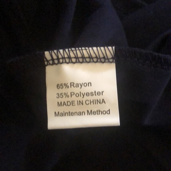 LongSleeve Empire Waist Full Length Maxi Dress ( Navy blue - Picture 2 of 3